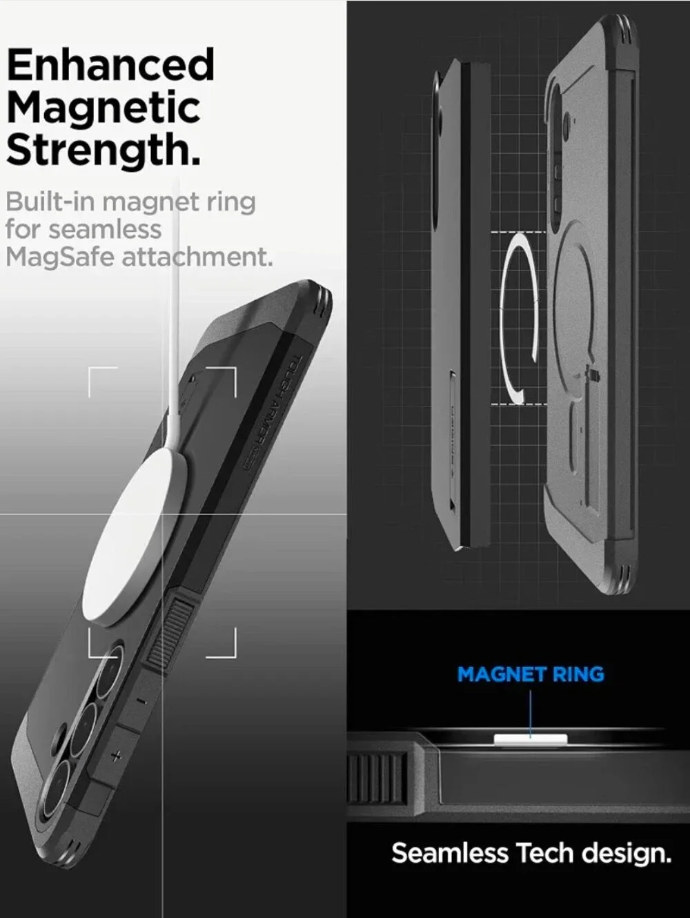 Spigen Galaxy S25 FE MagFit Protective Case - Black